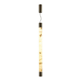 Светильник подвесной 6686/25L Odeon Light Темная латунь/белый