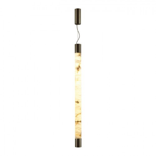 Светильник подвесной 6686/25L Odeon Light Темная латунь/белый
