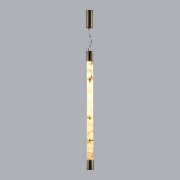 Светильник подвесной 6686/25L Odeon Light Темная латунь/белый