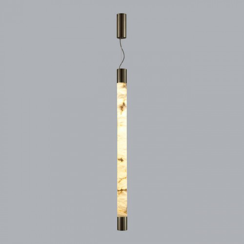 Светильник подвесной 6686/25L Odeon Light Темная латунь/белый