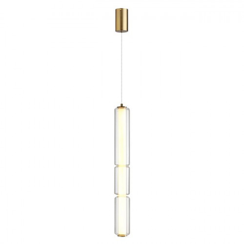Светильник подвесной 6688/19L Odeon Light Античная бронза/прозрачный