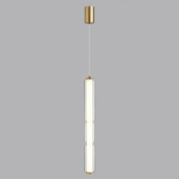 Светильник подвесной 6688/19L Odeon Light Античная бронза/прозрачный