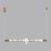 Светильник подвесной 6689/7L Odeon Light Античная бронза/прозрачный