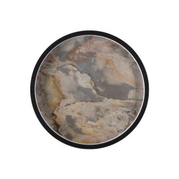 5078/25L L-VISION ODL24 черн./серо-беж./металл/натур.камень/акрил Настен.-потолочн.cветильн. LED 25W 3000K STOFLAKE