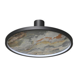 Светильник настенный 5078/35L Odeon Light Матовый черный/серо-бежевый