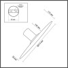 Светильник настенный 5078/45L Odeon Light Матовый черный/серо-бежевый