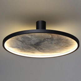 Светильник настенный 5078/45L Odeon Light Матовый черный/серо-бежевый