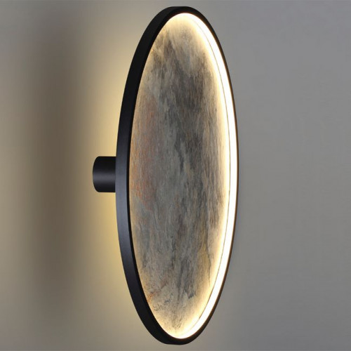 Светильник настенный 5078/55L Odeon Light Матовый черный/серо-бежевый