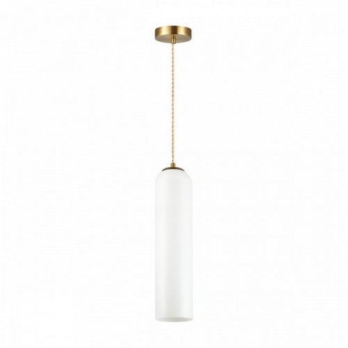 Светильник подвесной 4642/1 Odeon Light Золотой/белый