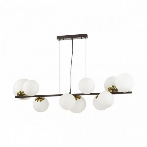 Люстра 6508/10 Lumion Черный, белый, бронза