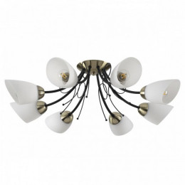 Люстра 4592/8C Lumion Черный, бронза