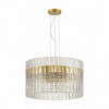 Люстра 4938/6 Odeon Light Матов.золотой/прозрачный/стекло