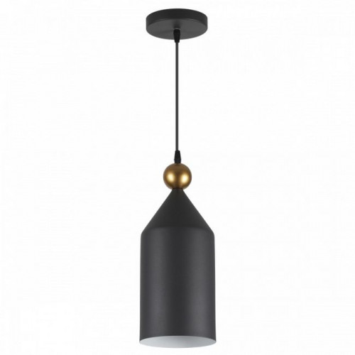 Светильник подвесной 4091/1 Odeon Light Темн.серый/золотой