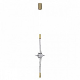 Светильник подвесной 6689/7L Odeon Light Античная бронза/прозрачный