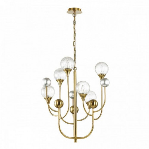 Люстра 4785/6 Odeon Light Золото/серебристый/металл/стекло