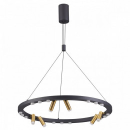 Светильник подвесной 3918/63L Odeon Light Черный/золотистый