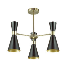 Люстра 3662/3C Lumion Античная бронза/матовый черный
