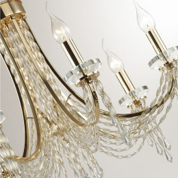 Люстра 5063/6 Odeon Light Золото/прозрачный