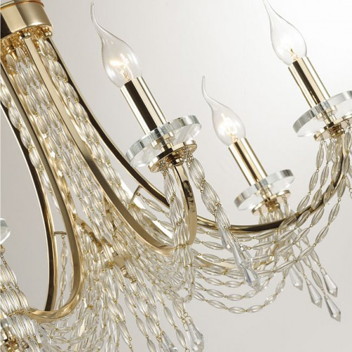 Люстра 5063/6 Odeon Light Золото/прозрачный