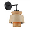Светильник настенный 4992/1W Odeon Light Черный/бежевый/терракотовый/золотой