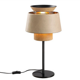 Лампа настольная 4992/1T Odeon Light Черный/бежевый/терракотовый/золотой