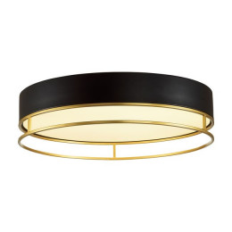 Светильник потолочный 7723/100L Sonex Белый/черный/золотой