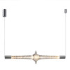 Светильник подвесной 6697/7L Odeon Light Хром/прозрачный