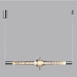 Светильник подвесной 6697/7L Odeon Light Хром/прозрачный