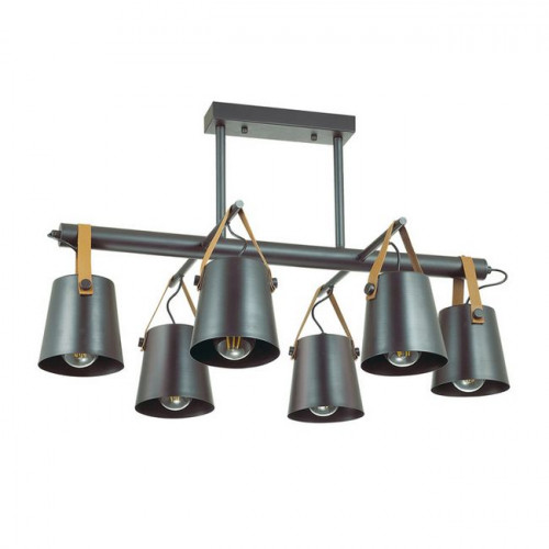 Люстра 3641/6C Lumion Матовый черный