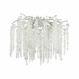 Люстра 5004/8C Odeon Light Серебристый/прозрачный металл/хрусталь