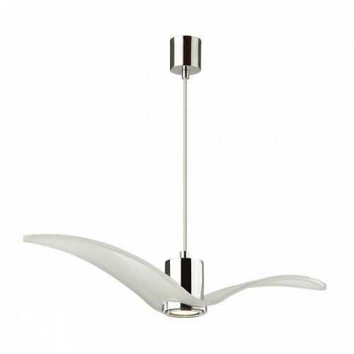 Светильник подвесной 4903/1A Odeon Light Белый/хром/стекло