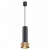 Светильник подвесной 4741/5L Odeon Light Черный/золотой