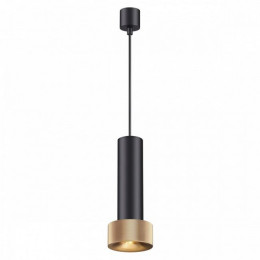 Светильник подвесной 4741/5L Odeon Light Черный/золотой