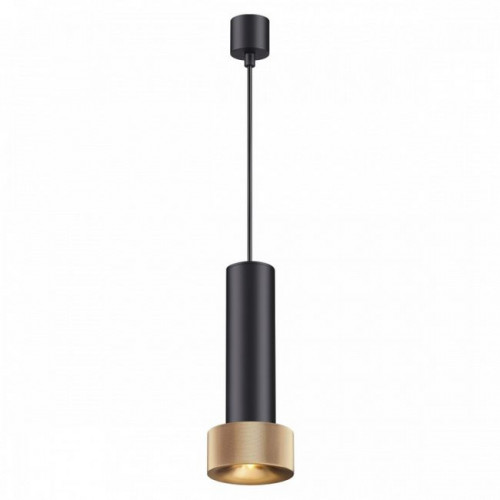 Светильник подвесной 4741/5L Odeon Light Черный/золотой