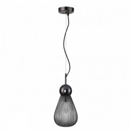 Светильник подвесной 5417/1 Odeon Light Exclusive Черный хром/дымчатый