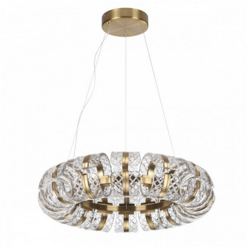 Люстра 5030/92L Odeon Light Античн.бронза/прозрачный