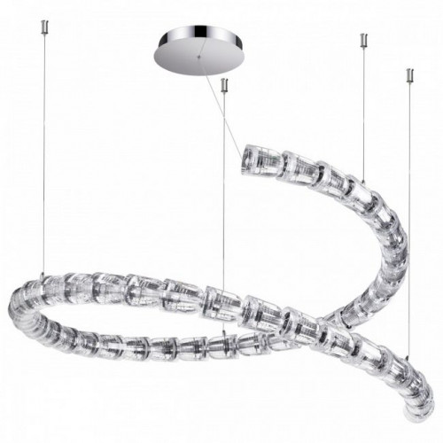 Люстра 5010/129L Odeon Light Хром/прозрачный/металл/акрил