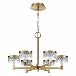 Люстра 5032/36L Odeon Light Античн.бронза/прозрачный