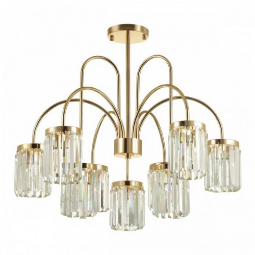 Люстра 4987/9C Odeon Light Золотой/хрусталь