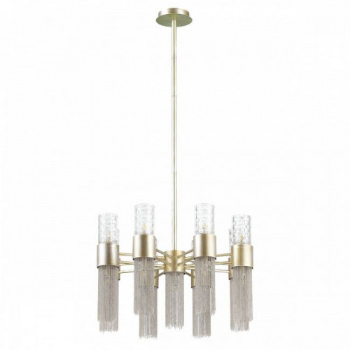 Люстра 4631/17 Odeon Light Серебристый/стекло/металл.цепочки