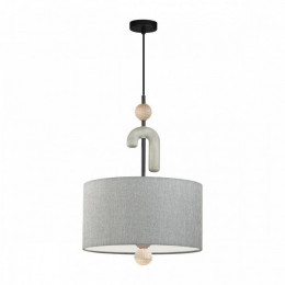 Светильник подвесной 5410/3 Odeon Light Exclusive Черный матовый/бежевый