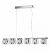 Люстра 5029/40L Odeon Light Хром/прозрачный
