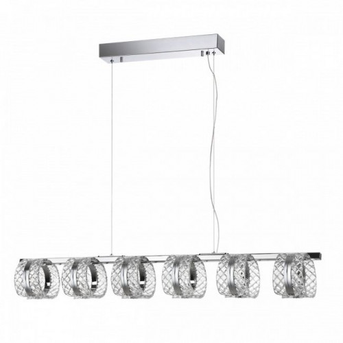 Люстра 5029/40L Odeon Light Хром/прозрачный