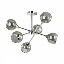 Люстра 4530/6C Lumion Хром, дымчатый