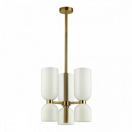 Люстра 4798/6 Odeon Light Бронзовый/белый