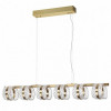 Люстра 5030/40L Odeon Light Античн.бронза/прозрачный