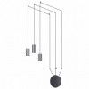 Светильник подвесной 3897/3 Odeon Light Черный/хром