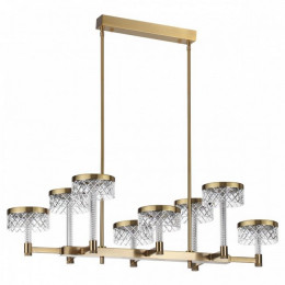 Люстра 5032/48LA Odeon Light Античн.бронза/прозрачный