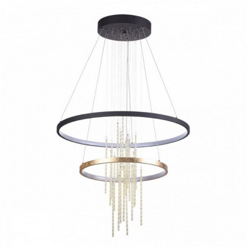 Светильник подвесной 3901/63L Odeon Light Золотистый/янтарный
