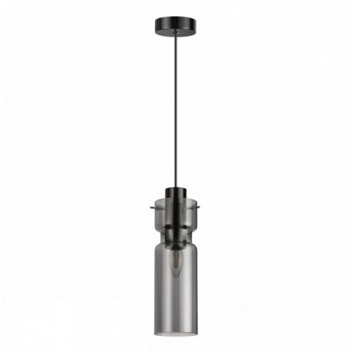 Светильник подвесной 5057/1 Odeon Light Черный/дымчатый